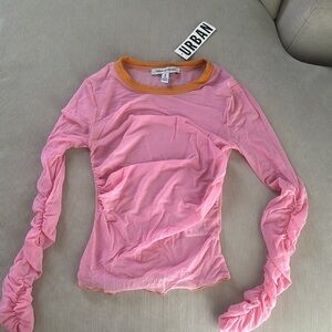 Urban Outfitters Sheer Long Sleeve